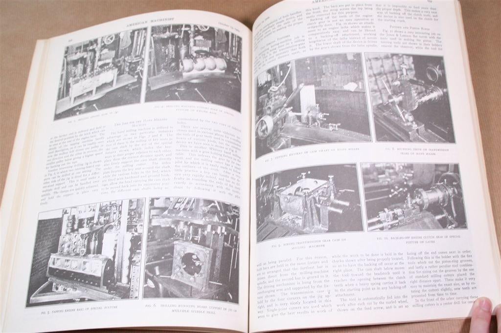 Topstukken uit American Machinist — Rijk geïllustreerd [1909, Boeken, Ophalen of Verzenden, Gelezen