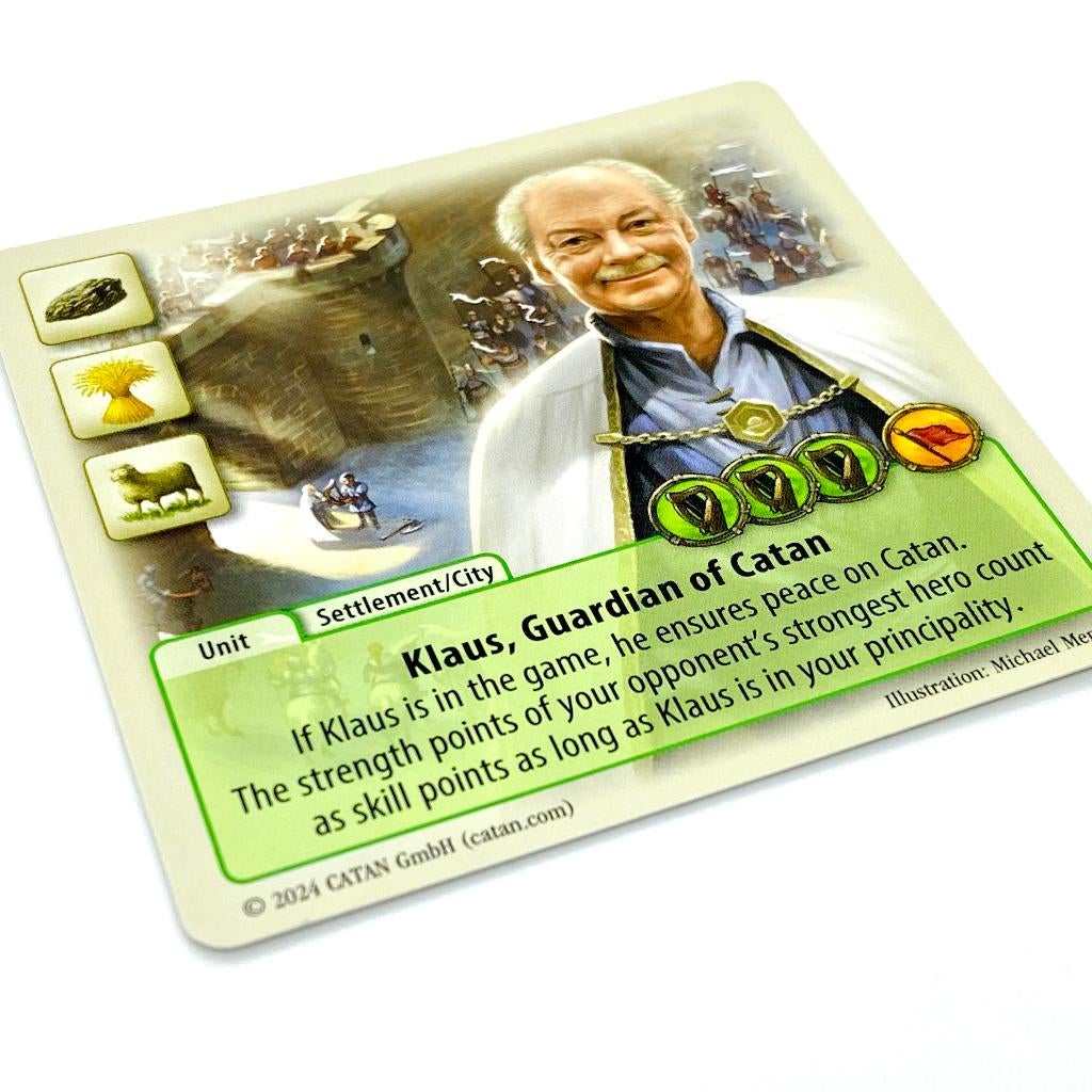 Rivals for Catan: Promo card – Klaus, Guardian of Catan [EN], Verzenden, Nieuw