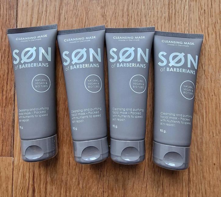 Nieuw! Son of barberians facial mask en facial serum., Sieraden, Tassen en Uiterlijk, Uiterlijk | Gezichtsverzorging, Nieuw, Reiniging
