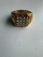 herenring 18 karaat goud, Ophalen of Verzenden, Goud