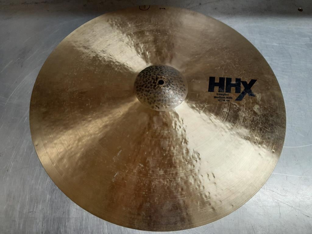 Sabian HHX complex medium ride 23" bekken cymbals bekkens, Muziek en Instrumenten, Ophalen of Verzenden, Zo goed als nieuw