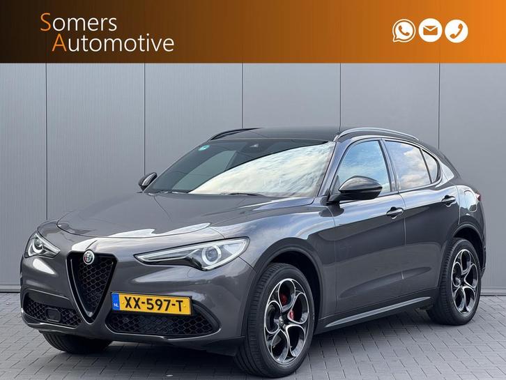 Alfa Romeo Stelvio 2.0 T AWD B-Tech | Panorama | Veloce Seat, Auto's, Alfa Romeo, Bedrijf, Te koop, Stelvio, 4x4, ABS, Achteruitrijcamera