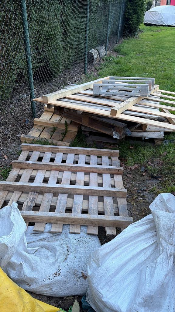 Gratis Pallets - Diverse maten en types, Doe-het-zelf en Verbouw, Hout en Planken, Ophalen