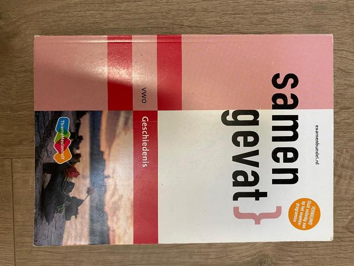 Samengevat VWO geschiedenis, Boeken, Schoolboeken, Zo goed als nieuw, Geschiedenis, VWO, Ophalen