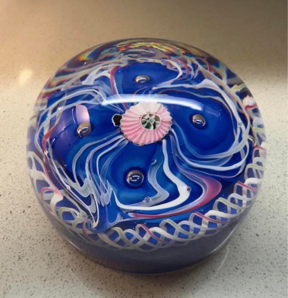 Val Saint Lambert paperweight, Antiek en Kunst, Antiek | Glas en Kristal, Ophalen of Verzenden