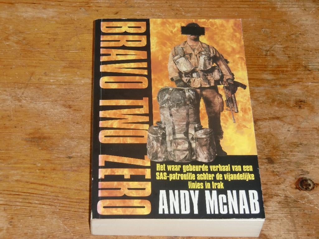 Andy McNab : Bravo Two Zero (Britse SAS, Golfoorlog 1991), Verzamelen, Ophalen of Verzenden, Landmacht, Engeland, Boek of Tijdschrift