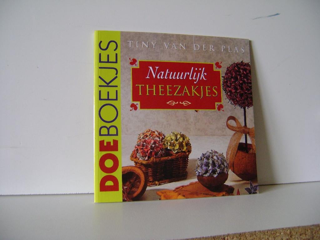 Natuurlijk Theezakjes.Tiny van der Plas uit 1996, Ophalen of Verzenden, Theezakje(s)