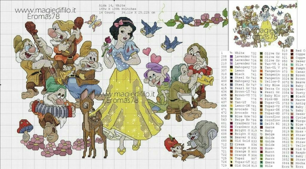 borduurpatroon 7, Ophalen, Zo goed als nieuw, Handborduren, Patroon