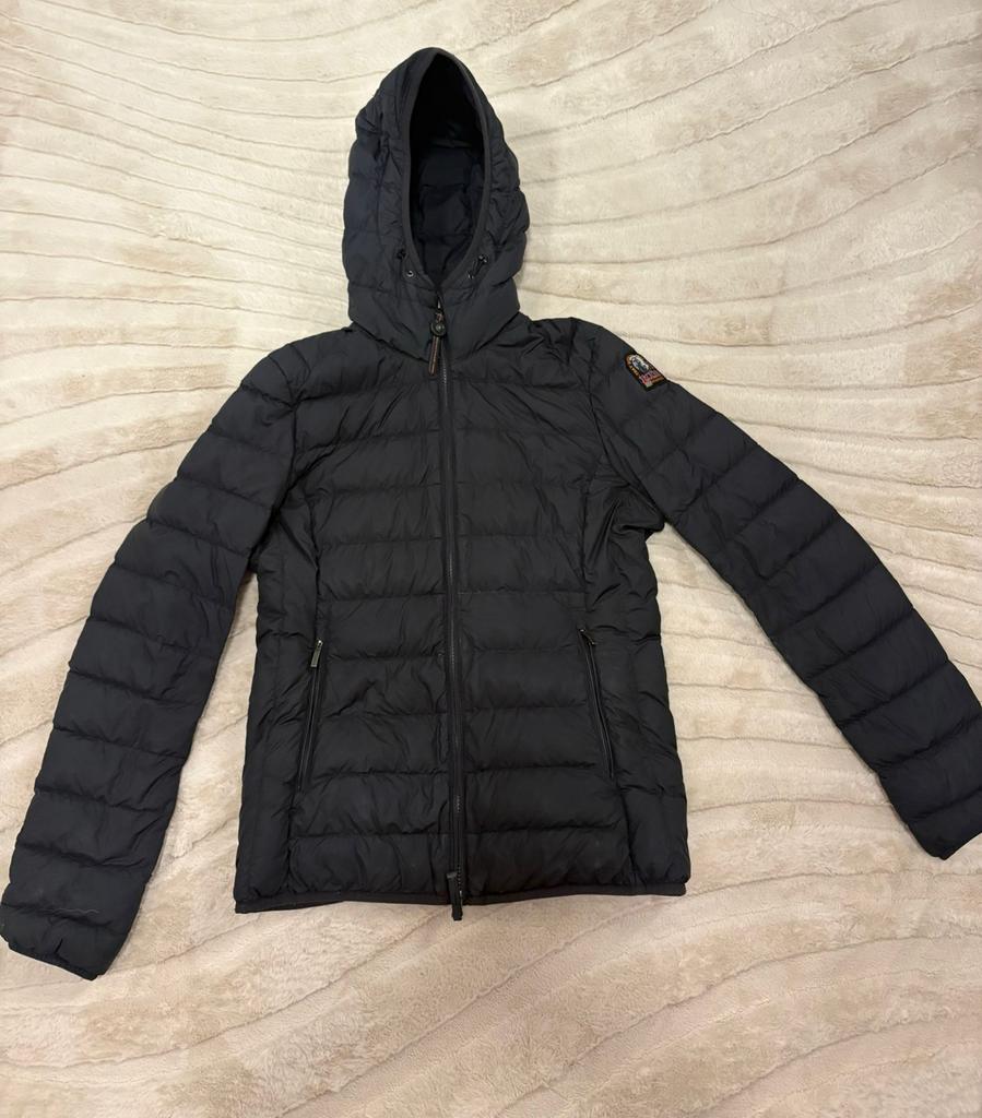 Parajumpers dames tussenjas  zwart M + capuchon PJS, Ophalen of Verzenden, Zo goed als nieuw, Zwart