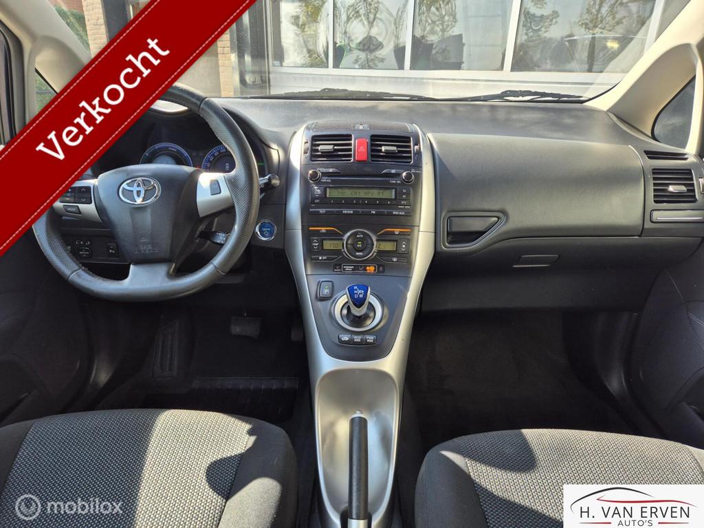 Toyota Auris 1.8 Full Hybrid Aspiration CRUISE PDC NAP, Auto's, Euro 5, 136 pk, 4 cilinders, Blauw