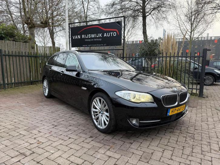 BMW 5-serie Touring 535d High Exe Xenon Pano Leder Camera St, Auto's, BMW, Bedrijf, Te koop, 5-Serie, ABS, Airbags, Airconditioning