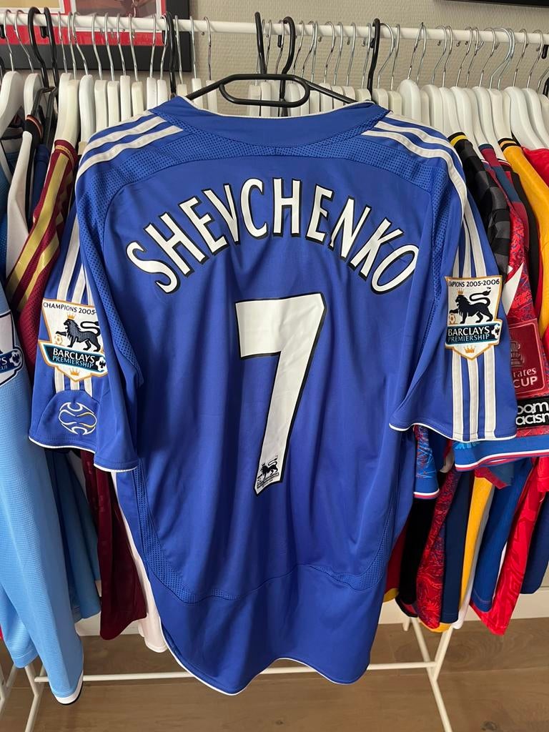 Andriy Shevchenko 2006/07 chelsea thuis shirt, Ophalen of Verzenden, Zo goed als nieuw, Buitenlandse clubs, Shirt