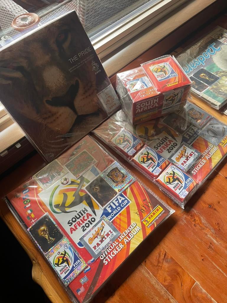 Panini wk 2010 compleet met mooie items alles over wk 2010, Verzamelen, Ophalen, Zo goed als nieuw, Buitenlandse clubs, Boek of Tijdschrift
