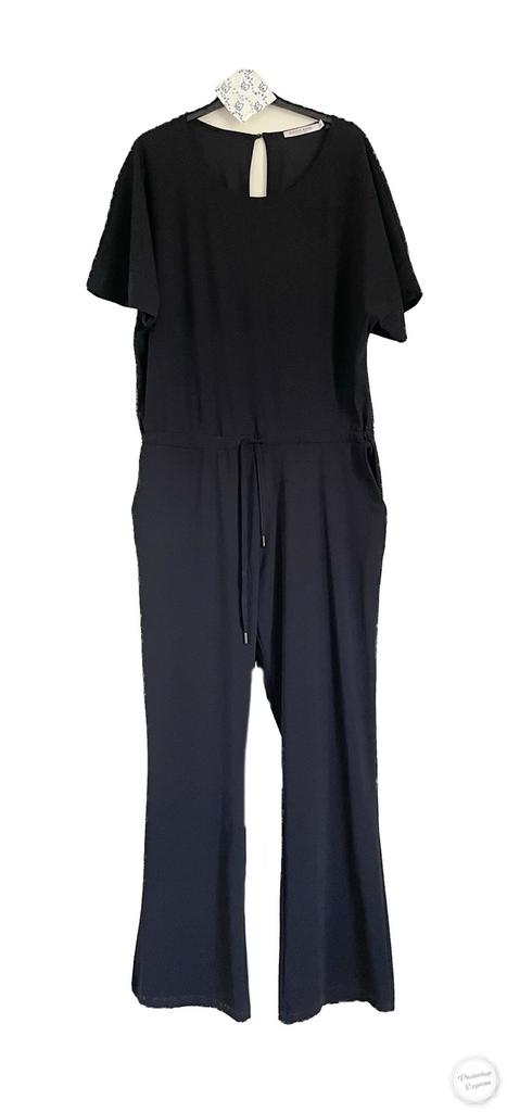 Mooie jumpsuit van Summum 42, Summum Woman B.V., Zwart, Maat 42/44 (L), Ophalen of Verzenden