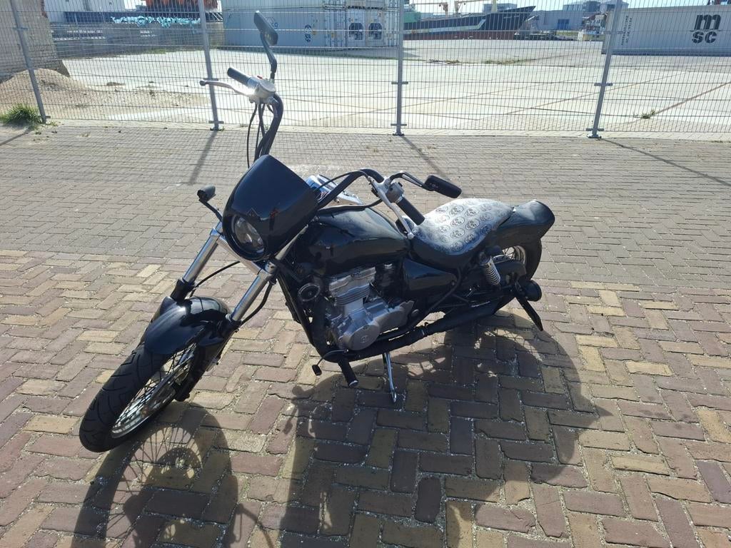 Kawasaki EN500 Chopper - Klassieke stijl, comfortabel rijden, Motoren, 2 cilinders, Gebruikt, Particulier, Meer dan 35 kW