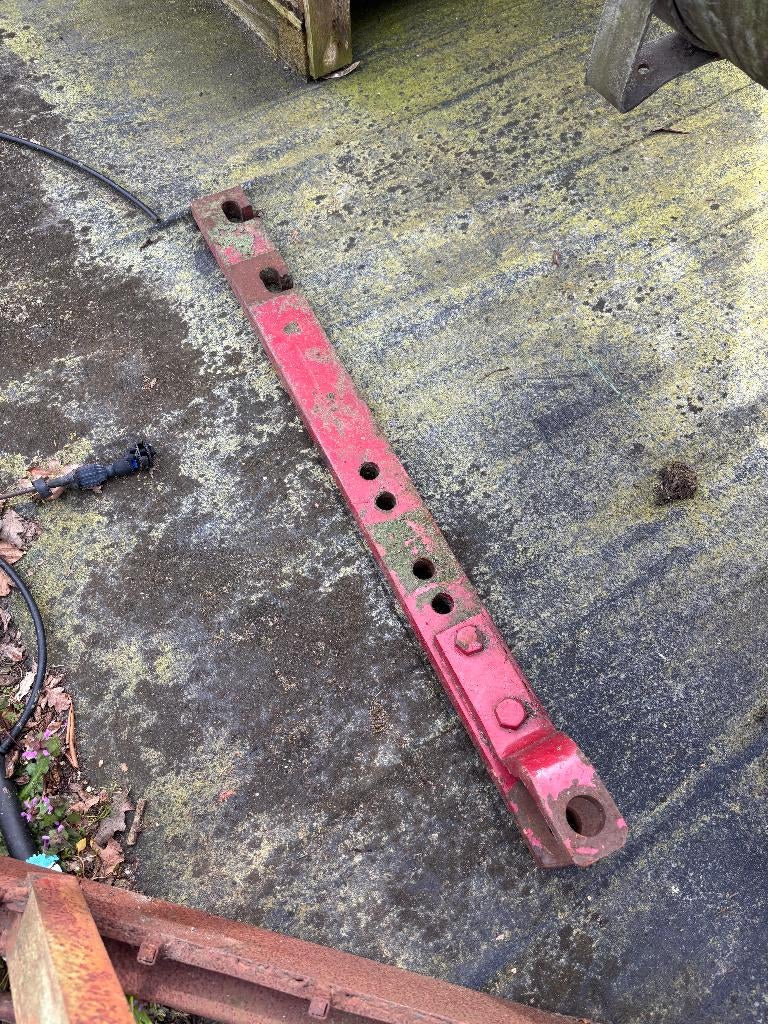 Trekker trekbalk / hefinrichting balk + koppelframe metaal, Ophalen, Gebruikt