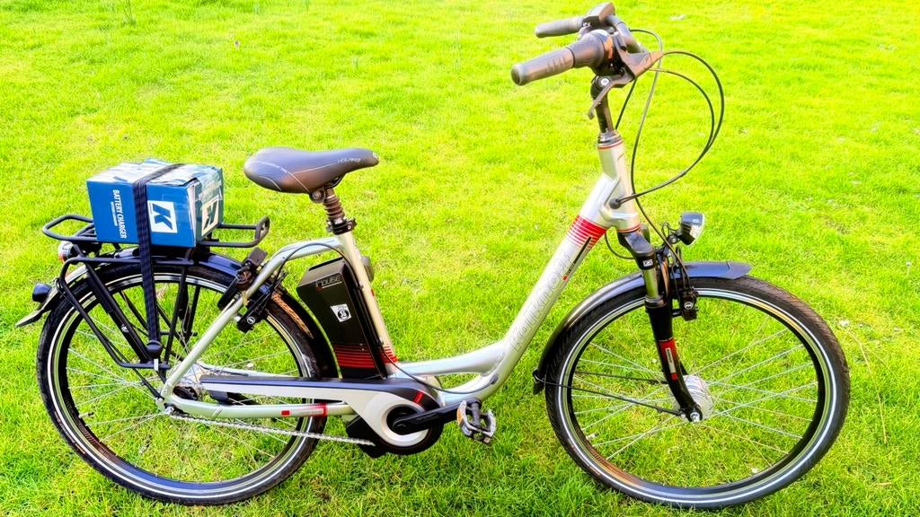 Z.g.a.n goede Elektrische fiets Kalkhoff Agattu 46cm 26inch, Fietsen en Brommers, Zo goed als nieuw, Minder dan 47 cm, 50 km per accu of meer