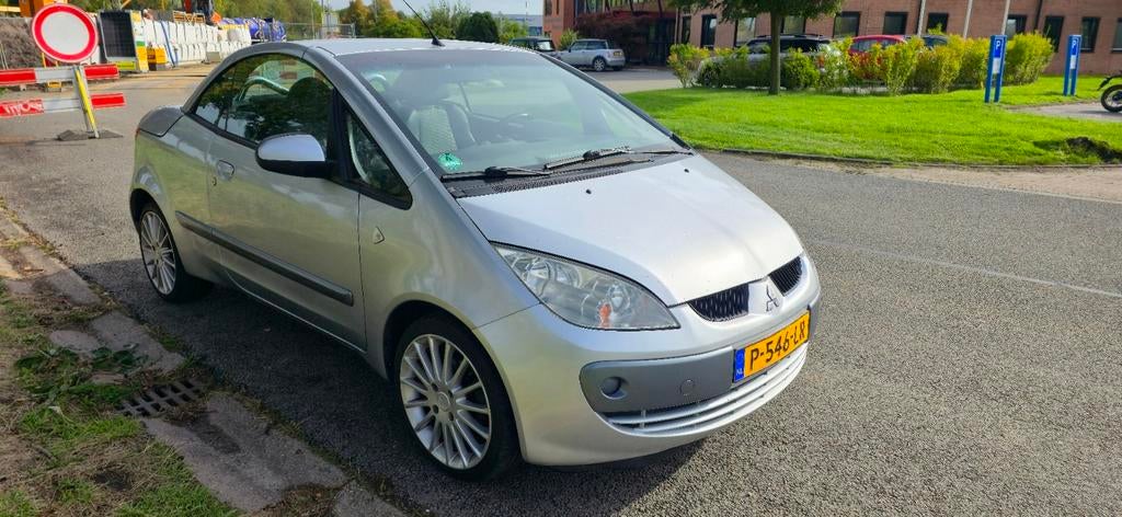 Mitsubishi Colt 1.5 CZC 2007 Grijs, Auto's, Mitsubishi, Voorwielaandrijving, 15 km/l, 4 cilinders, Cabriolet