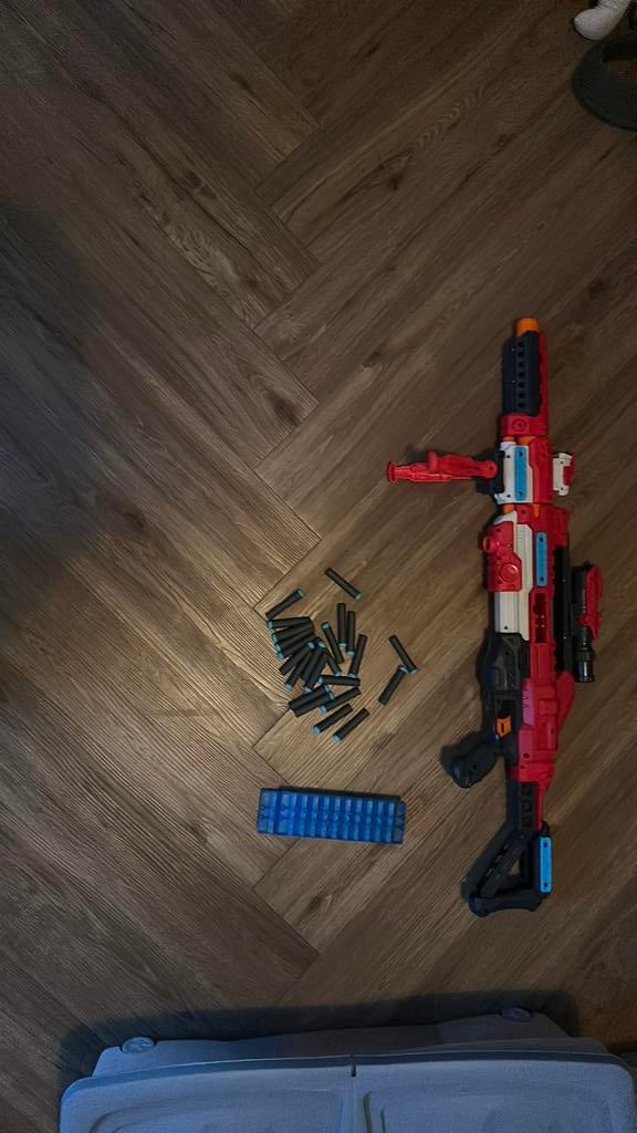 Groot nep nerf pistool, Ophalen, Zo goed als nieuw