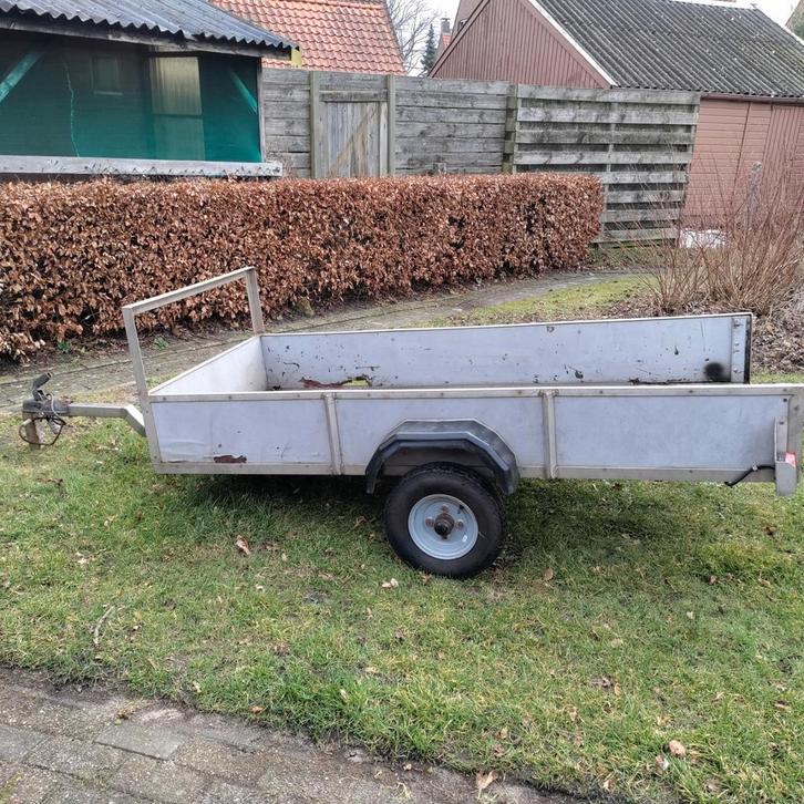Aanhangwagen,1Asser,Enkel Asser,auto,Aanhanger,Kar, Auto diversen, Aanhangwagen-onderdelen, Gebruikt, Ophalen