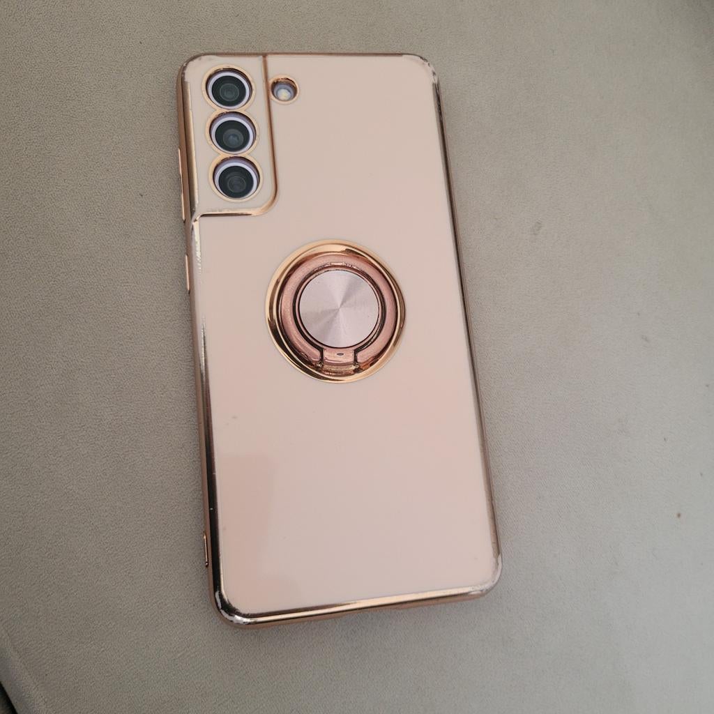 Samsung Galaxy S21 met ringhouder hoesje, Computers en Software, Ophalen of Verzenden, Gebruikt