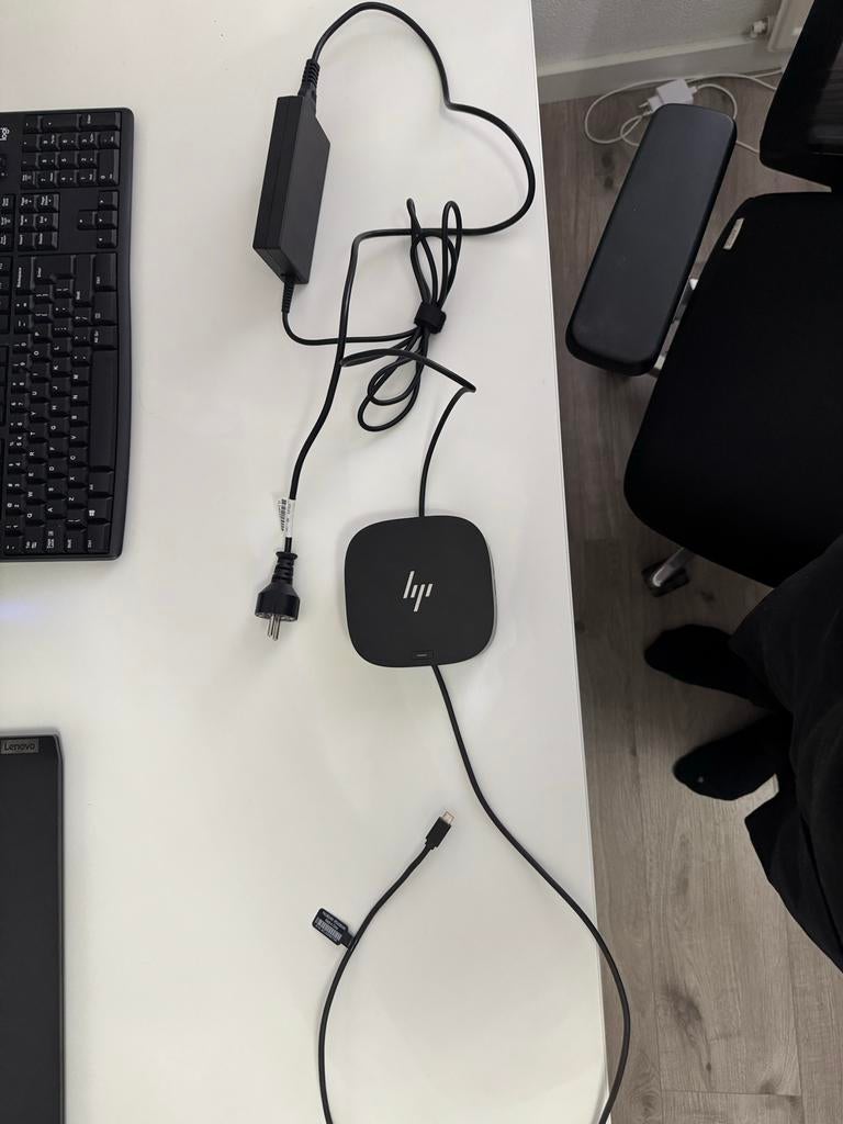 HP DOCK, Computers en Software, Dockingstations, Ophalen of Verzenden, Zo goed als nieuw, Docking station, Laptop