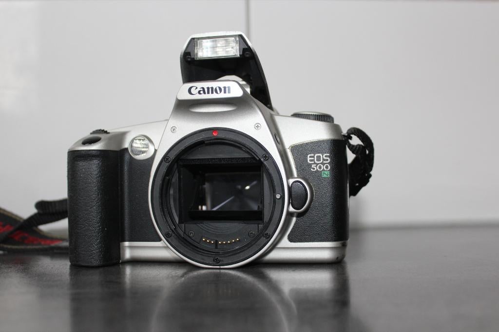 Canon EOS 500N Body, Ophalen of Verzenden, Gebruikt, Spiegelreflex, Canon