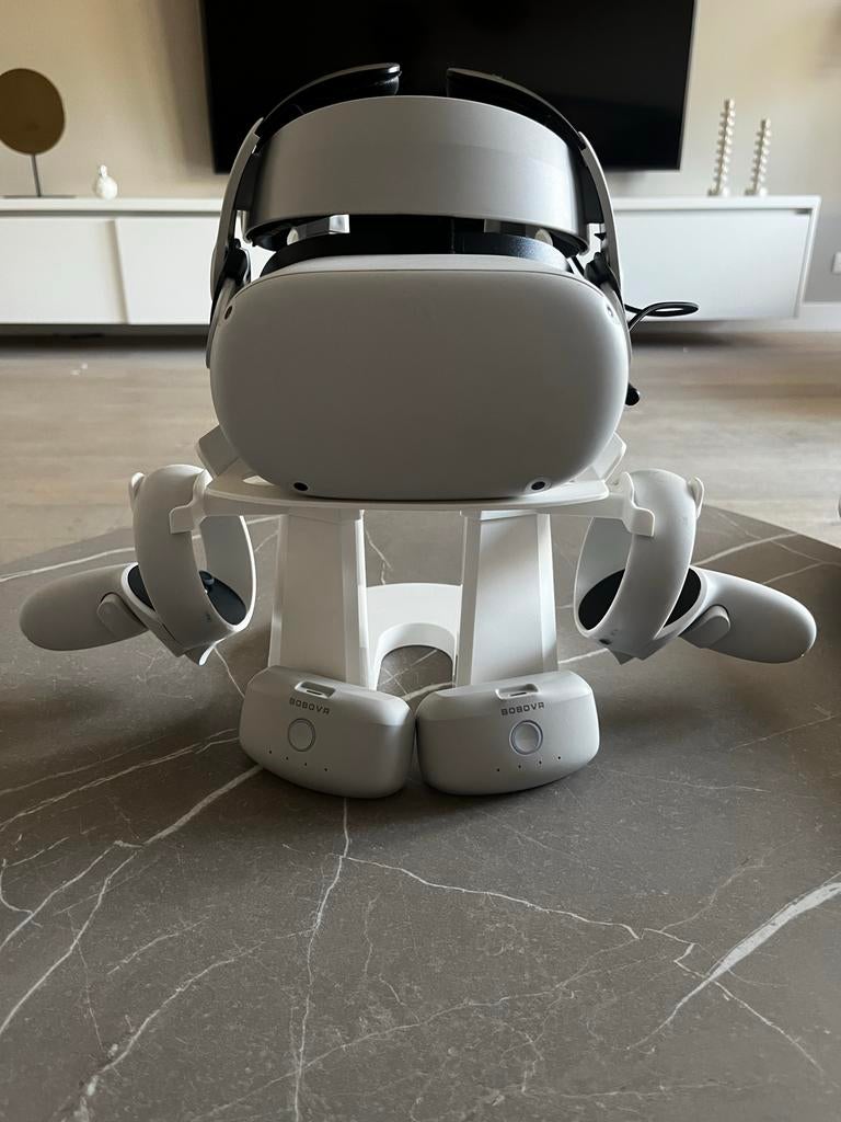 Oculus quest 2 128GB met BoboVR accessoires en batterijen, Spelcomputers en Games, Virtual Reality, Ophalen of Verzenden, Zo goed als nieuw