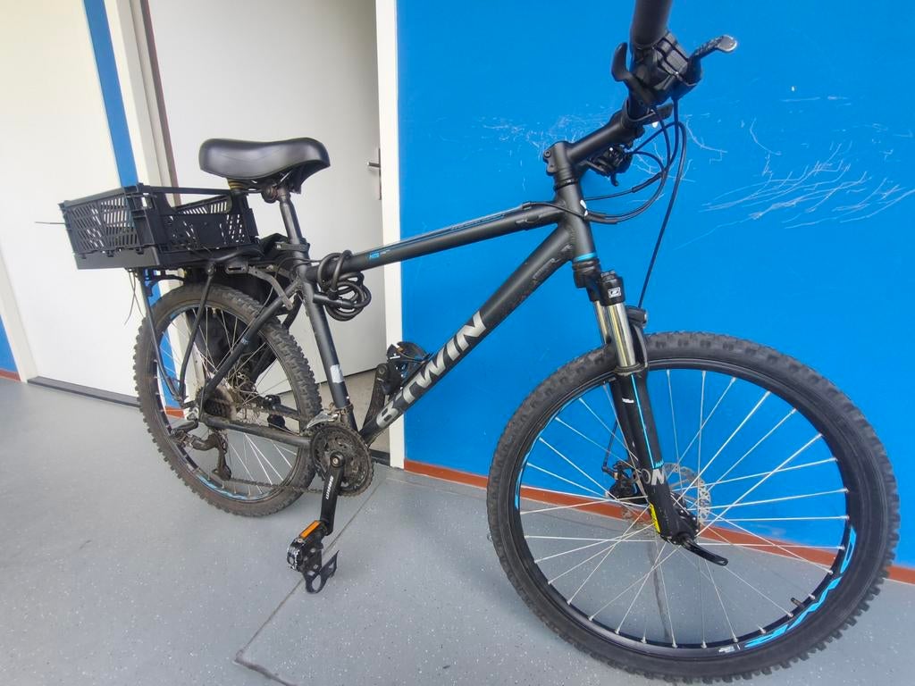 Decathlon BTwin Rockrider 520 mountainbike, Fietsen en Brommers, Overige merken, Gebruikt, Hardtail, 49 tot 53 cm