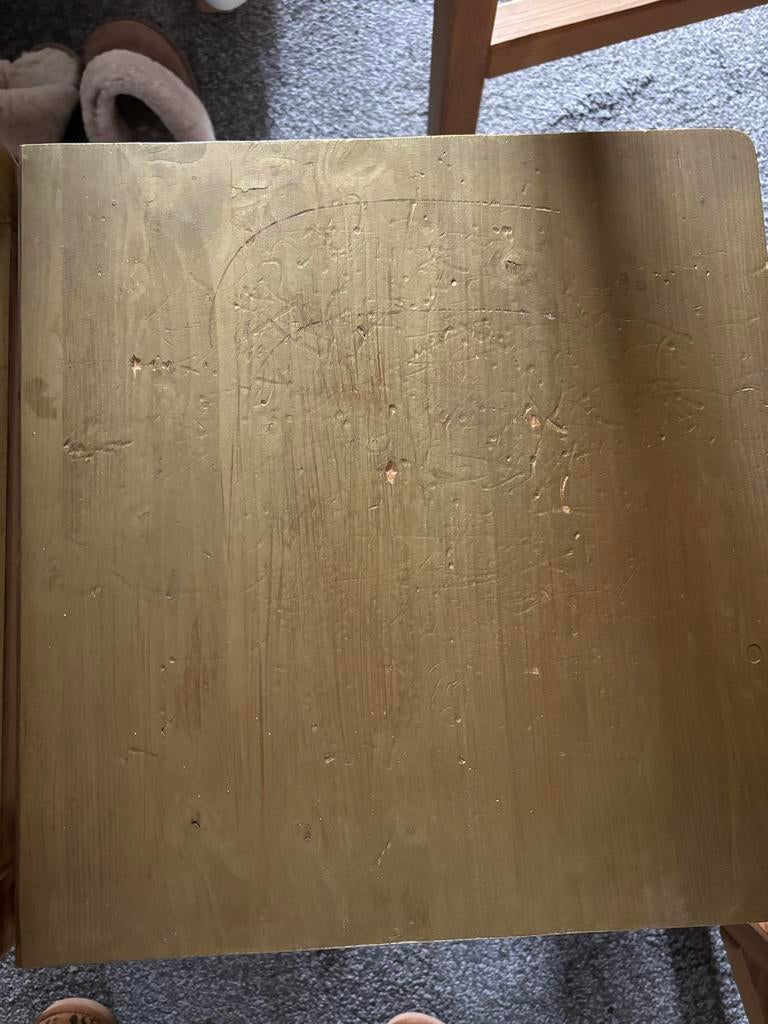 Houten bureau met stoel - opknapper, Ophalen, Gebruikt, Hout, Overige typen