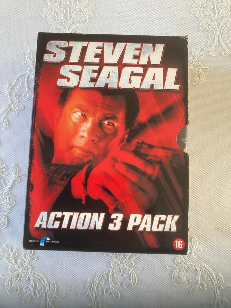 Steven Seagal Action 3 Pack DVD Boxset, Cd's en Dvd's, Gebruikt, Vanaf 16 jaar, Boxset, Actie