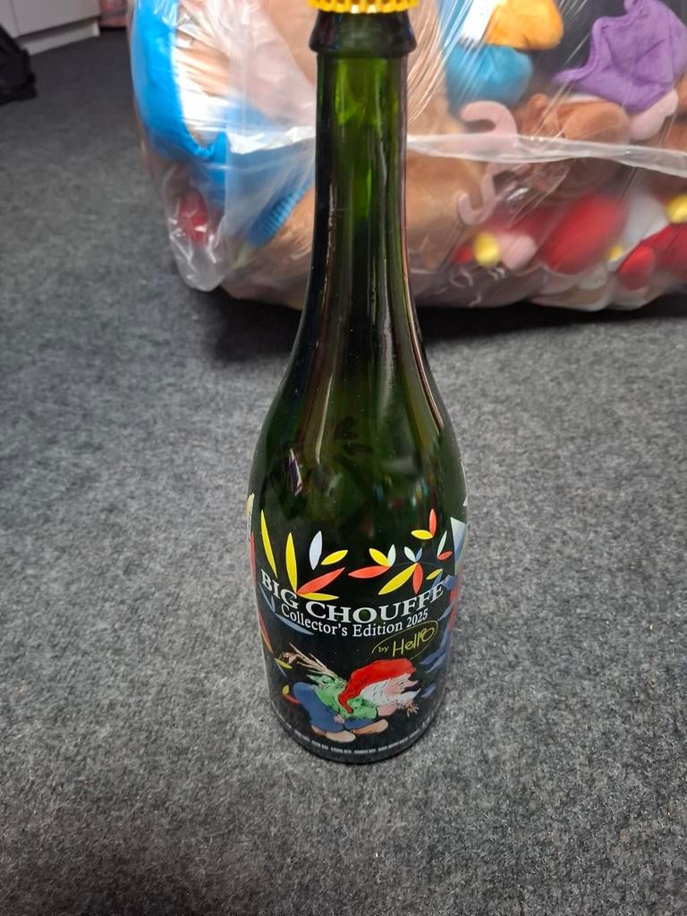La Chouffe, Verzamelen, Biermerken, Ophalen of Verzenden, Gebruikt, Flesje(s), Overige merken