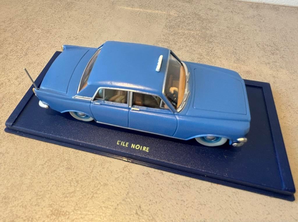 Kuifje auto L’ile Noire, Verzamelen, Ophalen of Verzenden, Kuifje, Beeldje of Figuurtje