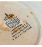 Triumph Limoges "Imperial Victorian" 22K Wit Goud Fruit bord, Antiek en Kunst, Ophalen of Verzenden