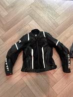 Rev'it! Motorjas - Zwart/Wit (Maat 40), Ophalen of Verzenden, Tweedehands, Dames, Jas | leer