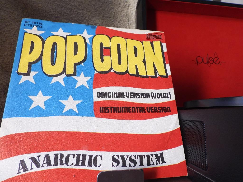 single Anarchic System – Pop Corn 1972 Dld, Ophalen of Verzenden, Gebruikt, Pop, Single