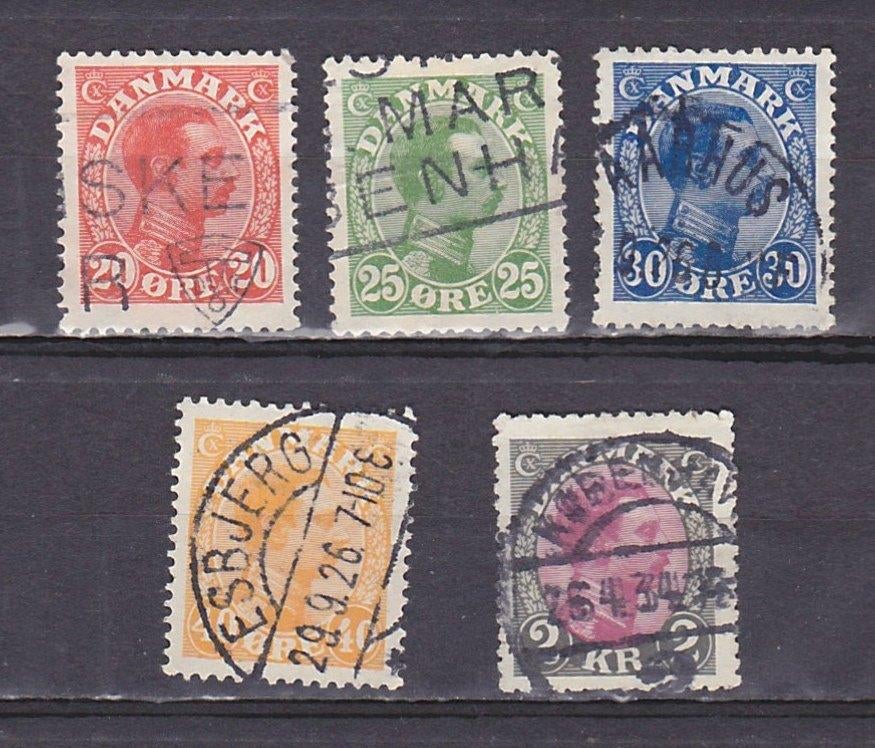 Denemarken 1925, Verzenden, Denemarken, Gestempeld