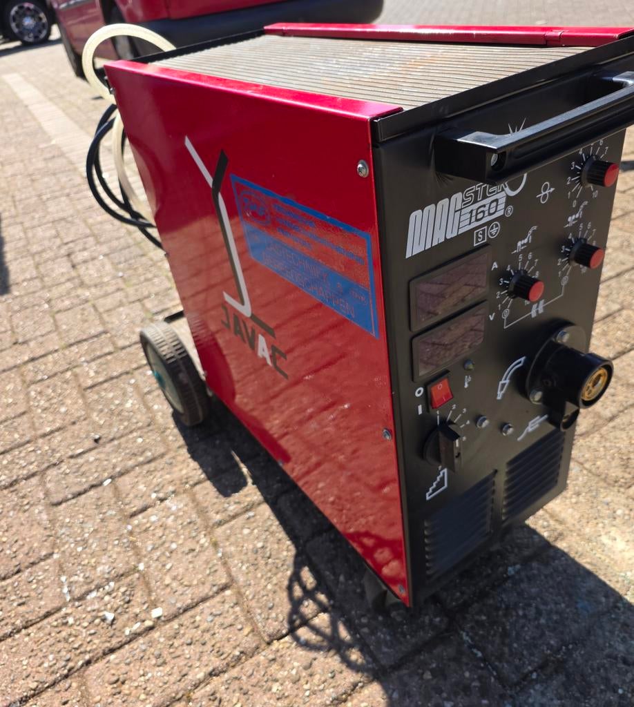 Javac Master 160S Lasapparaat  demo, Ophalen, Zo goed als nieuw, Minder dan 150 ampère, Inverter