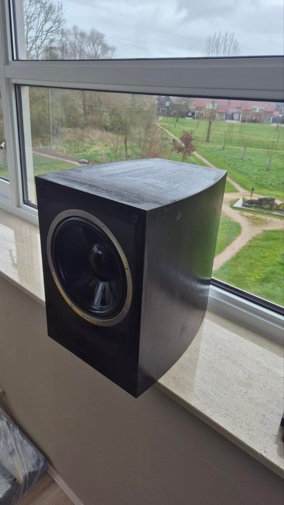 Heco Victa Sub 25A Anniversary Edition - Actieve Subwoofer, Subwoofer, Zo goed als nieuw, 120 watt of meer, Ophalen