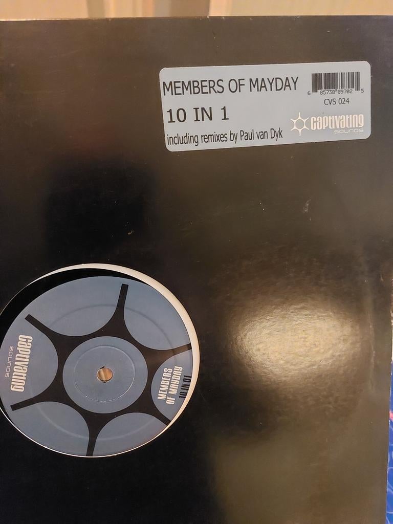 Members of Mayday - 10 in 1. 12", Cd's en Dvd's, Vinyl | Dance en House, Ophalen of Verzenden, Gebruikt, 12 inch