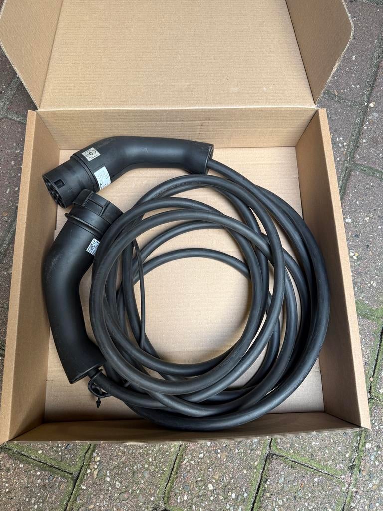 APTIV Laadkabel Type 2, 1 fase, 16A, 5 meter, Ophalen of Verzenden, Zo goed als nieuw, Laadkabel