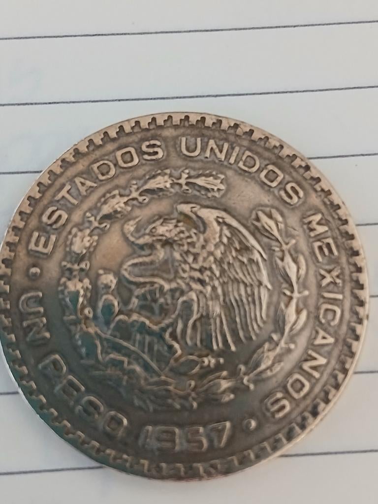 Un peso estados unidas Mexicanos, Ophalen of Verzenden, Zuidoost-Azië