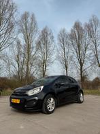 Kia Rio 1.2 5DRS (2012) 2e EIGENAAR – Nwe banden en remmen!, 40 €/maand, 4 cilinders, Zwart, Origineel Nederlands