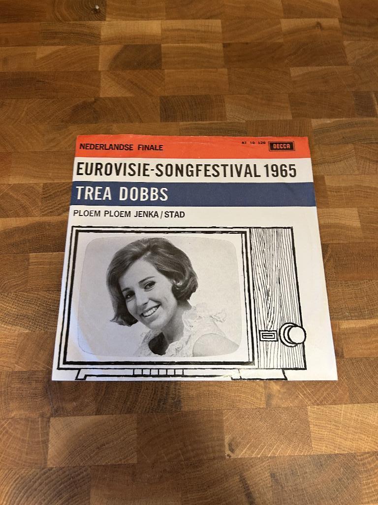 Trea Dobbs Ploem Ploem Jenka single, Ophalen of Verzenden, Gebruikt, Pop, Single