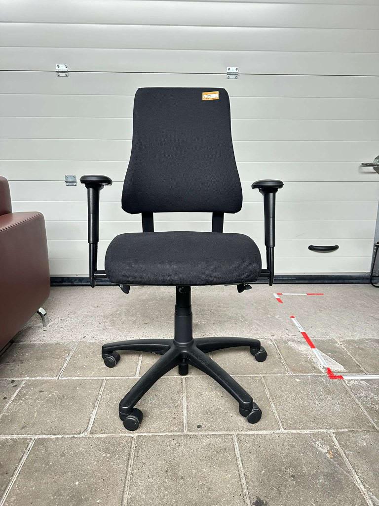 10x BMA Axia Bureaustoel, Niet ingevuld, Gebruikt, Zwart, Niet ingevuld