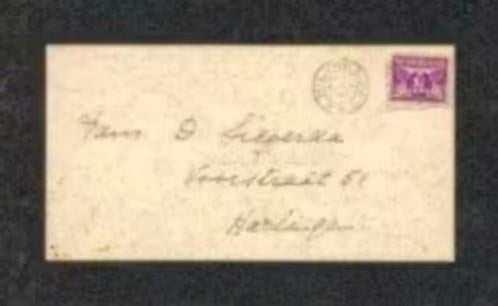 Rouwbrief 1932, Bijlsma Gaastra Bussum Bandoeng Harlingen., Verzamelen, Ophalen of Verzenden, Rouwkaart