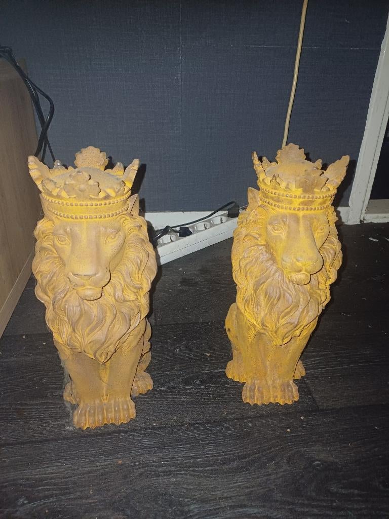 Beeldje gatekeepers ijzer, Verzamelen, Beelden en Beeldjes, Ophalen of Verzenden, Zo goed als nieuw, Dier