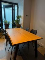 Eettafel 160x90 met 4 stoelen - Dining Table with 4 chairs, Huis en Inrichting, Ophalen, Gebruikt, 50 tot 100 cm, Vijf personen of meer