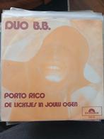 DUO B.B. porto rico / de lichtjes in jouw ogen 1971, Ophalen of Verzenden, Zo goed als nieuw, Overige formaten, Levenslied of Smartlap
