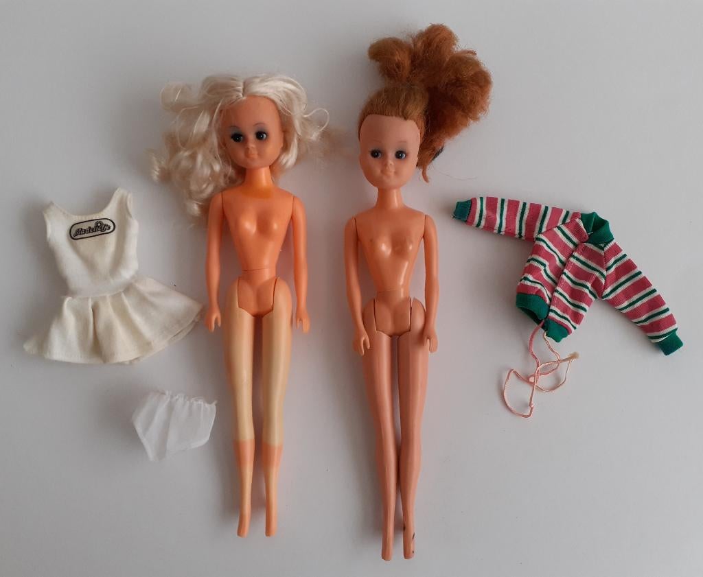 2 madeliefje poppen fleur barbie sindy, Verzamelen, Poppen, Ophalen of Verzenden, Gebruikt, Pop